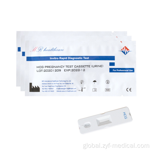 HCG Pregnancy Rapid Test Kit Medical high accuracy HCG pregnancy test cassette Manufactory